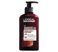 L'Oreal Men Expert Barber Club 3 in 1 detergente per barba, capelli e viso 200 ml