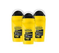 L'Oréal Men Expert Deodorante compatto per uomini, deodorante roller a lunga durata contro il sudore con effetto 96 ore, Invincible Sport, 6 x 50 ml