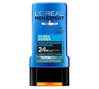 L'Oréal Men Expert Gel doccia e shampoo per uomini, bagno doccia per la pulizia del corpo, cura del corpo per la pelle idratata con Mountain Water, gel doccia Hydra Power Mountain Water 1 x 250 ml