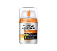 L'Oréal Paris Men Expert - Idratante protettivo anti-fatica con SPF 15 per uomo, 50 ml, idratante Hydra Energetic con vitamina C*, per pelli stanche e secche, idrata e protegge la pelle