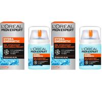 L'Oreal Men Expert Hydra Energetic Maxi Tempra Uomini Viso Anti-Brillance (Confezione da 2)
