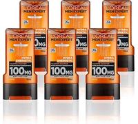 L'Oréal Paris Men Expert Hydra Energetic Gel doccia da uomo, 300 ml, confezione da 6, acquisto all'ingrosso
