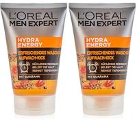 L'Oréal Men Expert Hydra Energy - Gel per la pulizia, 100 ml (Confezione da 2)