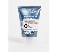L'Oréal Paris Men Expert Magnesium Defence Face Wash gel detergente idratante 100 ml per uomo