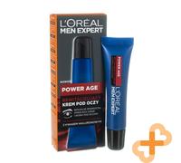 L'Oreal Men Expert Potenza Età Pelle Rafforzamento Sotto Occhio Crema 15ml Ruga