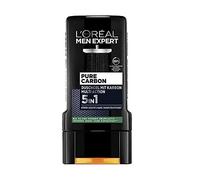 L'Oreal Men Expert Pure Carbon - Gel doccia da uomo, 250 ml