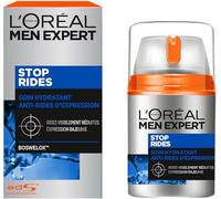 L'Oréal Men Expert Stop Rides Trattamento viso idratante antirughe per uomo, 50 ml