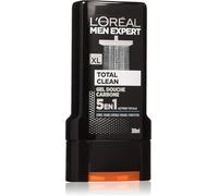 L'oreal Men Expert Total Clean, Gel Doccia 5in 1, per uomo 300 ml