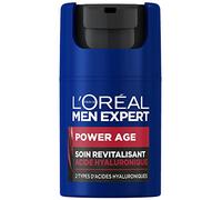 L'Oréal Men Expert - Trattamento viso rivitalizzante e anti-invecchiamento per uomo, con acido ialuronico, per tutti i tipi di pelle, 50 ml