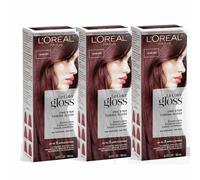 L'Oreal One Step Le Color Gloss One Step Toning Condition Shine Auburn (3 Pack)