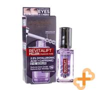L'Oreal Parigi Revitalift Filler Sotto Siero Occhi Acido Ialuronico & Caffein 20