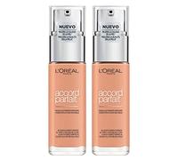 L'Oréal Paris Accord Parfait Fondotinta Fluido con Texture Ultra Leggera Idratante con Acido Ialuronico Colore 5.R / 5.C Sable Rosé - 2 Cosmetici