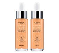 L'Oréal Paris Accord Parfait Nude Siero Colorato Rimpolpante Colore 4-5 Medium Formula con 1% Acido Ialuronico Puro Idratante Anti-Age per Pelli Sensibili - 2 Cosmetici
