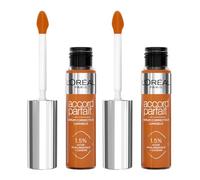 L'Oréal Paris Accord Parfait Radiant Serum Concealer Correttore in Siero Rimpolpa e Idratata Coprenza Media Finish Luminoso Neutralizza Occhiaie con Acido Ialuronico Tonalità 9N - 2 Flaconi da 11ml