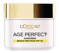 L'Oreal Paris Age Perfect Collagen Expert Anti-Aging Day Face Moisturizer AM, Collagen Peptides, Niacinamide, Age Perfect For Mature Skin, Suitable for Sensitive Skin, Dermatologist Tested, 2,5 oz