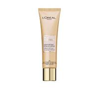 L'Oréal Paris Age Perfect - Crema da giorno colorata, idratante con acido ialuronico per pelle secca e matura, Da medio a scuro