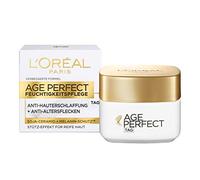 L'Oréal Paris Age Perfect, crema idratante anti-invecchiamento, effetto di supporto e antietà, per pelli mature, con ceramica di soia e melanina, 50 ml