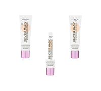 L'Oréal Paris BB Cream 5 in 1 C'est Magic Perfettore universale per l'incarnato Idratazione 24H/FPS 20 Medium Light, Set di 3