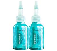 L'Oréal Paris Bright Reveal Peeling Esfoliante Viso Anti-Macchie Uniformante Levigante Illuminante Formula Delicata con Niacinamide Contro Imperfezioni e Segni Post Acne - 2 Flaconi da 25ml