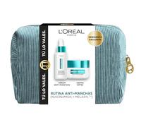 L'Oréal Paris Bright Reveal, Siero Niacinamide 10% 30 ml + Fluido Protettore SPF 50 50 ml, Routine Antimacchia per Pelle Uniforme Luminosa