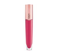 L'oréal Paris Brilliant Signature Gloss Plump 408 Accentuate Lucidalabbra Idratante Rimpolpante Volumizzante con Acido Ialuronico 6,4 ml Applicatore