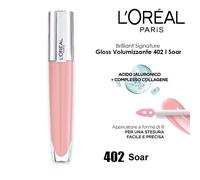 L’Oréal Paris Brilliant Signature Plump Lip Gloss 402 Soar