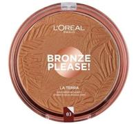 L'Oreal - Polvere Abbronzante Per Pelle E Corpo, L'oreal Bronze, Please! Polvere Solare La Terra 03 Amalfi Medio, 18