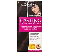 L'Oréal Paris Casting Cream Gloss 323 - Confezione da 3 flaconi di crema per il confezionamento, colore: Cioccolato scuro