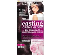 LOreal Paris Casting Creme Gloss Baño De Color 3102 Castaño Oscuro Helado