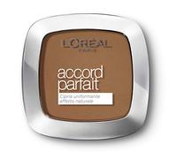 Accord Parfait Cipria 10D/10W Doré Foncé Cipria Uniforme Setosa Pigmenti Naturali 9 gr L'Oréal Paris