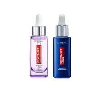 L'Oréal Paris Cofanetto Anti-Rughe, Ideale per Pelli Mature, Include 1 Siero Revitalift Filler Viso Giorno e 1 Notte Laser X3, con Acido Ialuronico Concentrato, con Retinolo Puro
