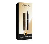 L'Oréal Paris - Cofanetto Mascara Panorama Eyeliner Perfect Slim Look | 2 prodotti dimensioni reali, Valore superiore 24,99€, Risultato a lungo, Confezione regalo trucco