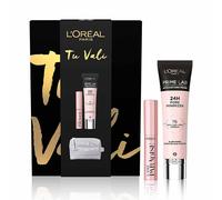 L'Oréal Paris Cofanetto Tu Vali - Set trucco minimizzatore di pori e volumizzante, 3 pezzi