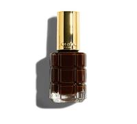 L'Oréal Paris Color Riche Colore ad Olio Smalto per Unghie, Arricchito da Olii Preziosi, B25 Cuir Chocolat