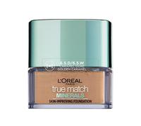 L'OREAL PARIS TRUE MATCH MINERALS FOUNDATION N.6,5W GOLDEN CARAMEL
