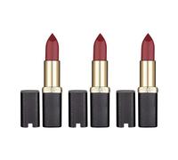L'Oreal Paris Color Riche Matte Lipstick - 430 Mon Jules x3