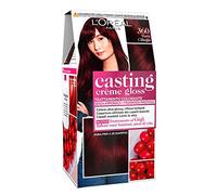 L'Oréal Paris Colorazione Capelli Casting Crème Gloss, Tinta Colore Trattamento senza Ammoniaca per una Fragranza Piacevole, 360 Nero Ciliegia