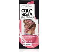 L'Oréal Paris Colorista Hair Makeup Colorazione Temporanea 1 Giorno per Ciocche e Punte, Tinta per Capelli Biondi, Meches Rosa Pastello, 30 ml