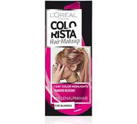 L'Oréal Paris Colorista Hair Makeup Colorazione Temporanea 1 Giorno per Ciocche e Punte, Tinta per Capelli Biondi, Meches Millennial Pink, 30 ml