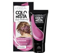L'Oréal Paris Colorista Hair Makeup Colorazione Temporanea 1 Giorno per Ciocche e Punte, Tinta per Capelli Biondi, Meches Lilla, 30 ml