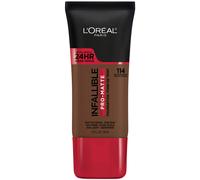 L'Oreal Paris Cosmetics Makeup Infallible Pro-Matte Liquid Longwear Foundation, reichhaltige Schokolade, 30 ml
