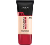 L'Oreal Paris Cosmetics Makeup Infallible Pro-Matte Liquid Longwear Foundation, True Alabaster, 30 ml