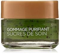 L'Oréal Paris - Cura Scrub purificante per viso e labbra - Esfoliante & Anti-Punti Neri - Con 3 zuccheri sottili e semi di Kiwi - Tutti i tipi di pelle - Zuccheri per la cura - 50 ml