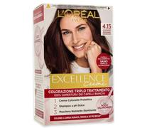 L’Oréal Paris Crema tinta per capelli Eccellenza – Castano mogano ghiaccio 4.15 – 1 pz