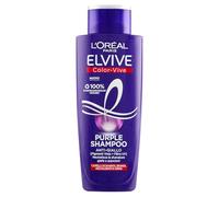 L'Oréal Paris - Elvive Color Vive Purple, Shampoo antigiallo per capelli schiariti, biondi, decolorati e grigi, 200 ml unisex