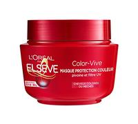 L'Oréal Paris Elseve Color-Vive Maschera Protettiva Colore Arricchito con Peonia/Filtro UV per Capelli Colorati/Mercati 1 Unità