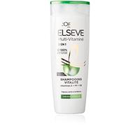 L'Oréal Paris Elseve Shampoo rivitalizzante 2 in 1 multivitaminico per capelli normali, arricchito con vitamine E Pp B5, 290 ml