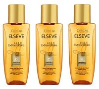 L'Oréal Paris Elsève - Trattamento per capelli, olio straordinario universale, 50 ml, set di 3