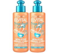 L'Oréal Paris Elvital Dream Length Curls Non-Stop Dreamy Curls Leave-in 200 ml (Confezione da 2)