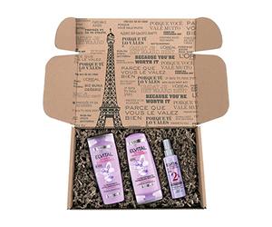 L'Oréal Paris Elvital Hydra Hyaluronic Coffret - Idratazione Intensa per Tutti i Tipi di Capelli - Senza Profumo - Liquido